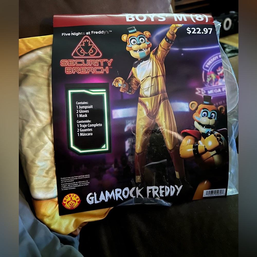 Glamrock Freddy Costume